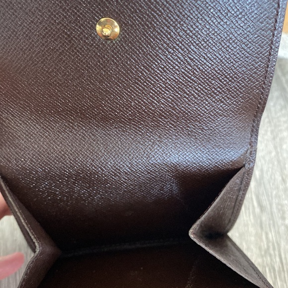 Louis Vuitton brown pattern Elise wallet - Picture 4 of 12